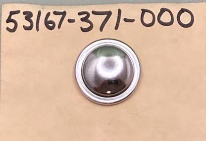 NEW REPLACES HONDA 53167-371-000 CAP HANDLEBAR END CHROME