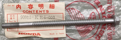 NEW GENUINE HONDA 90012-KE8-000 BOLT CYLINDER HEAD 8X151MM