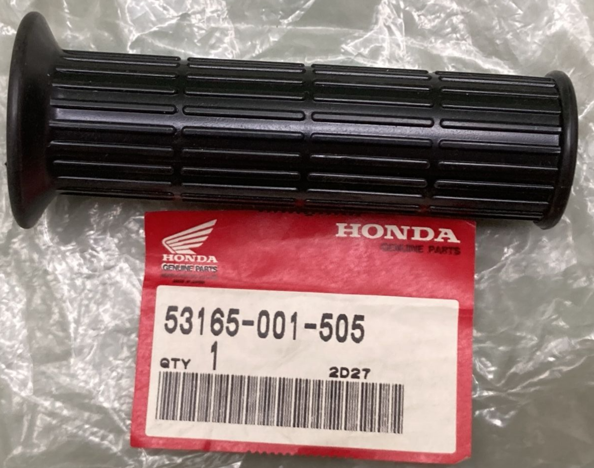 NEW GENUINE HONDA 53165-001-505 RUBBER RIGHT GRIP HANDLEBAR
