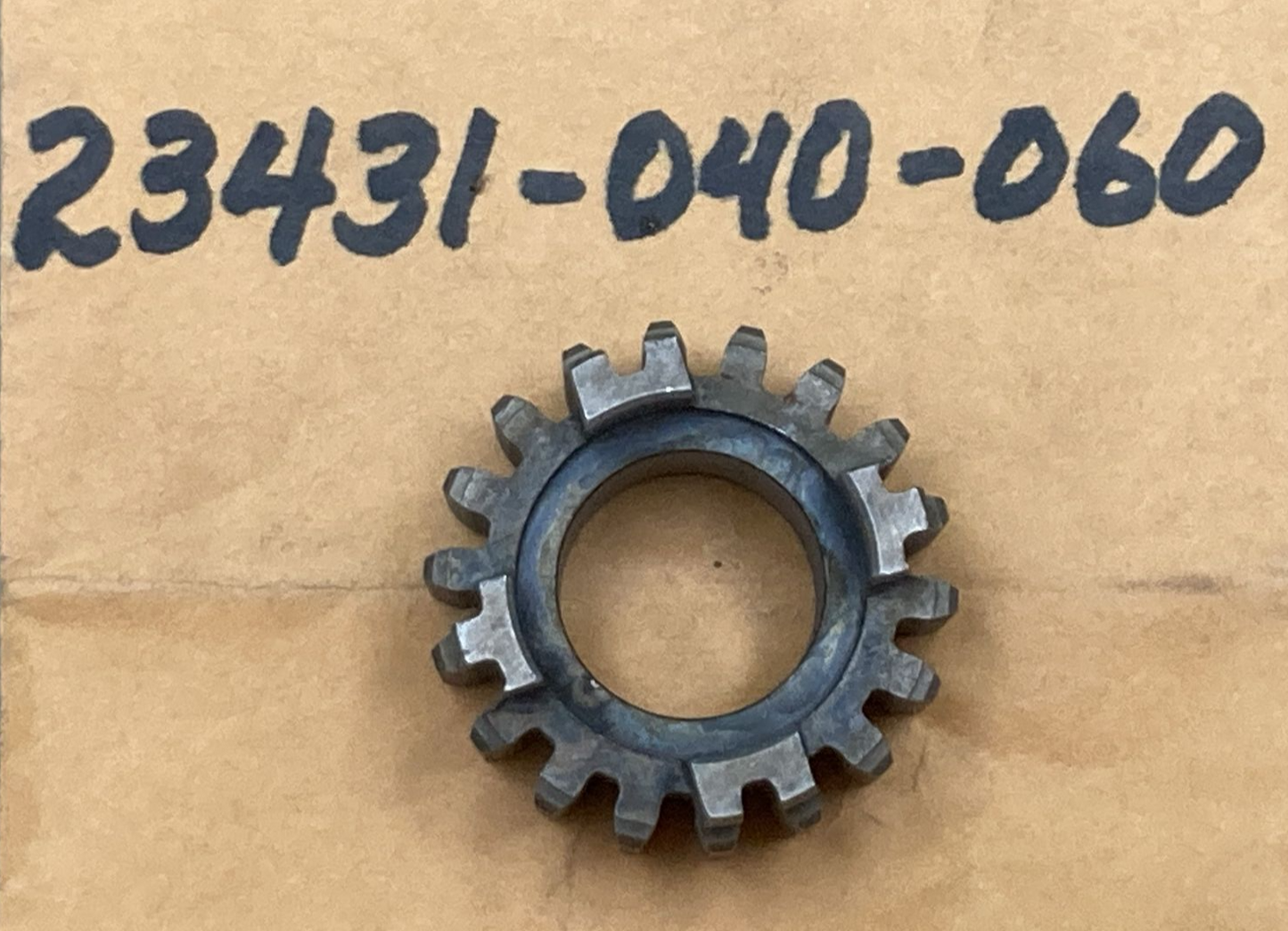 NEW REPLACES HONDA 23431-040-060 GEAR MAINSHAFT SECOND 18 T