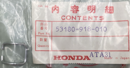NEW GENUINE HONDA 53180-918-010 LOCK SPRING ATV HANDLEBAR CONTROL LEVERS