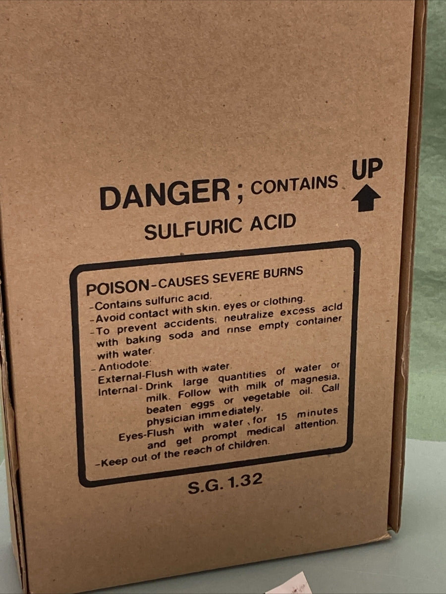 NEW BIKE MASTER BTH16-12 BATTERY, INCLUDES ACID PACK, 12V