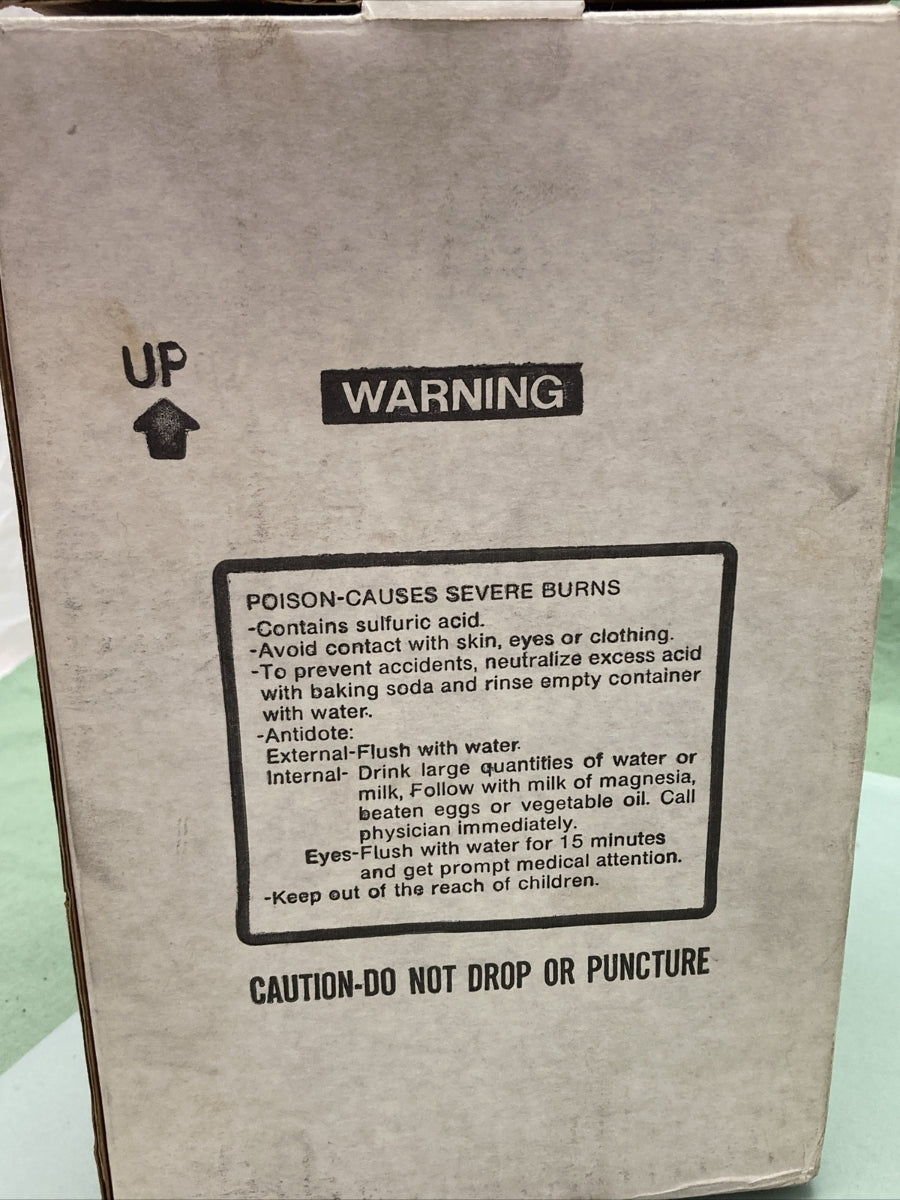 NEW BIKE MASTER BTH16-12 BATTERY, INCLUDES ACID PACK, 12V