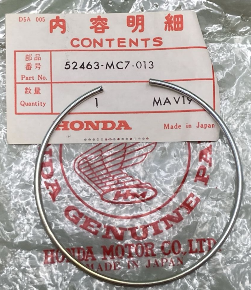 NEW GENUINE HONDA 52463-MC7-013 STOPPER RING B REAR SHOCK ABSORBER