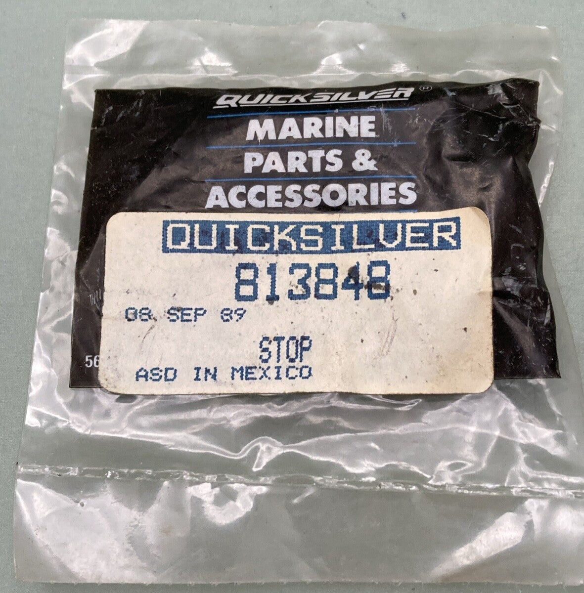 NEW GENUINE MERCURY QUICKSILVER 813848 STOP RELEASE
