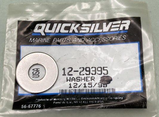 QTY 5 NEW MERCURY QUICKSILVER 12-29395 WASHER CLAMP BRKT OUTBOARD 30-60HP