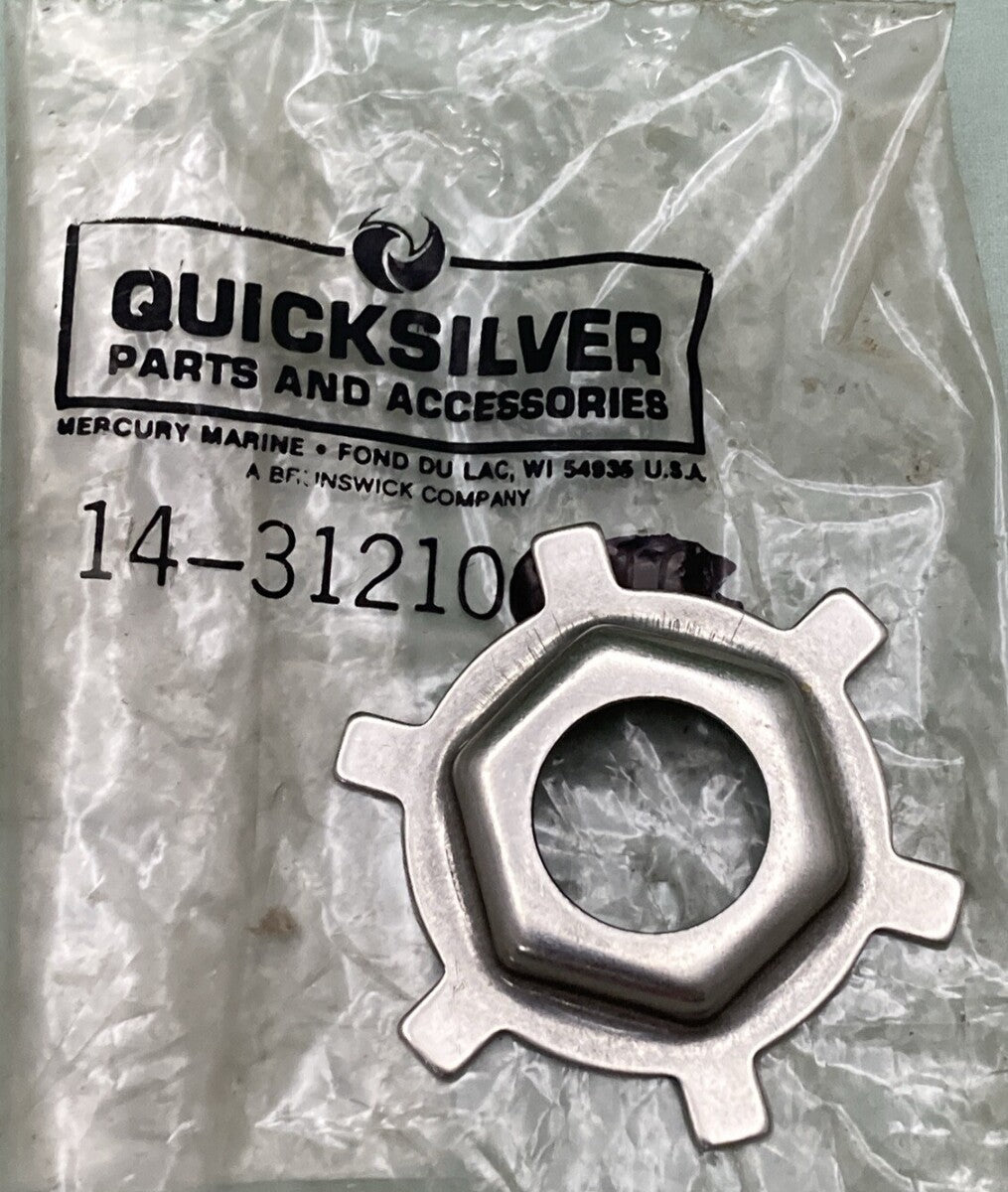 NEW GENUINE MERCURY QUICKSILVER 14-31210 TAB WASHER G HSNG OUTBOARD 80-135HP