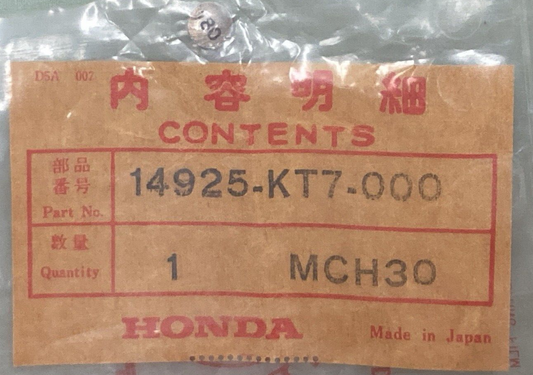 NEW GENUINE HONDA 14925-KT7-000 SHIM TAPPET 1.800