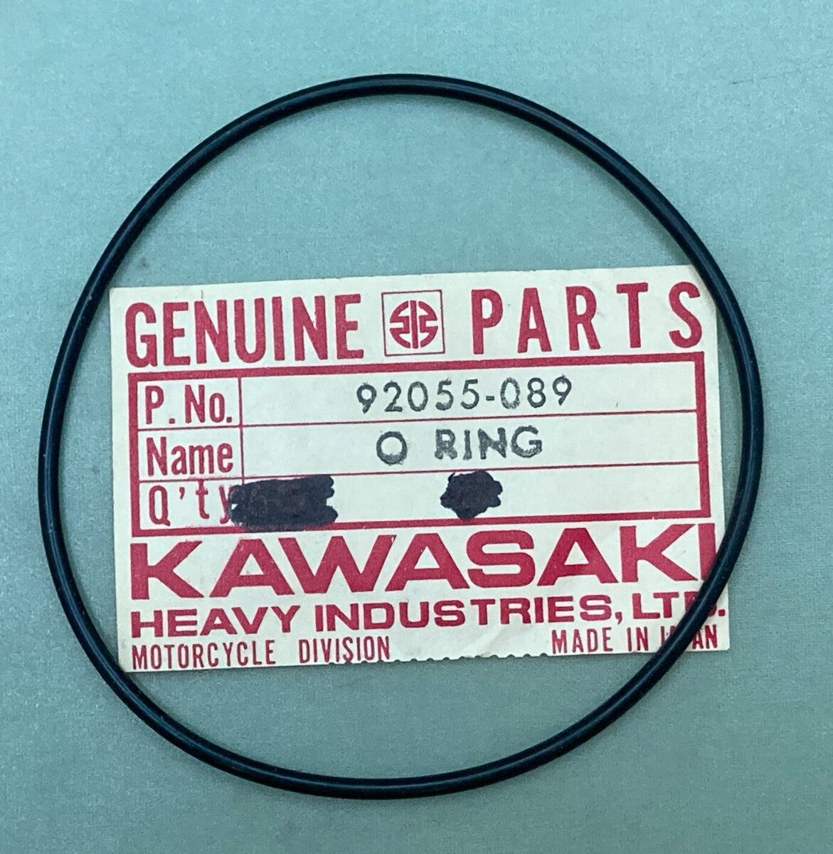 QTY 4 NEW GENUINE KAWASAKI 92055-089 O RING