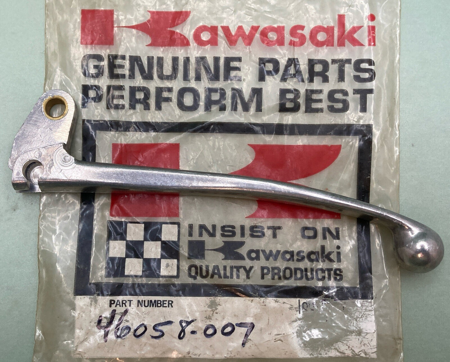 NEW GENUINE KAWASAKI 46058-007 LEVER FRONT BRAKE