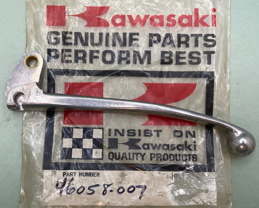 NEW GENUINE KAWASAKI 46058-007 LEVER FRONT BRAKE