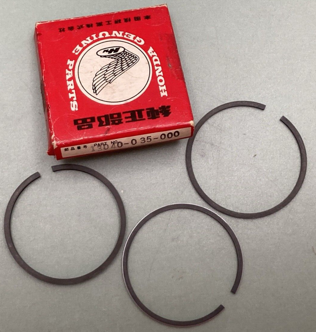 NEW GENUINE HONDA 13040-035-000  RING SET PISTON 0.75