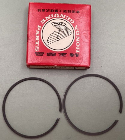 NEW GENUINE HONDA 13014-360-004 RING SET PISTON 0.75