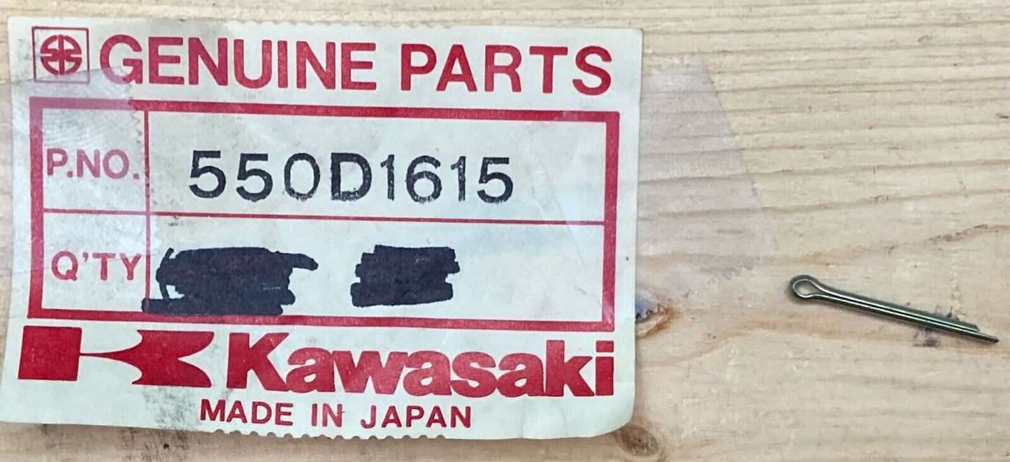 QTY 10 NEW GENUINE KAWASAKI 550D1615  PIN COTTER 1.6X15