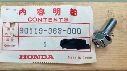 NEW GENUINE HONDA 90119-383-000 BOLT, FLANGE (8X20)