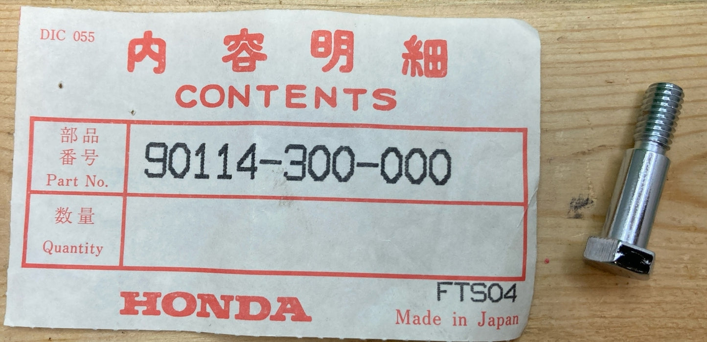 NEW GENUINE HONDA 90114-300-000 BOLT, Brake Master Cylinder