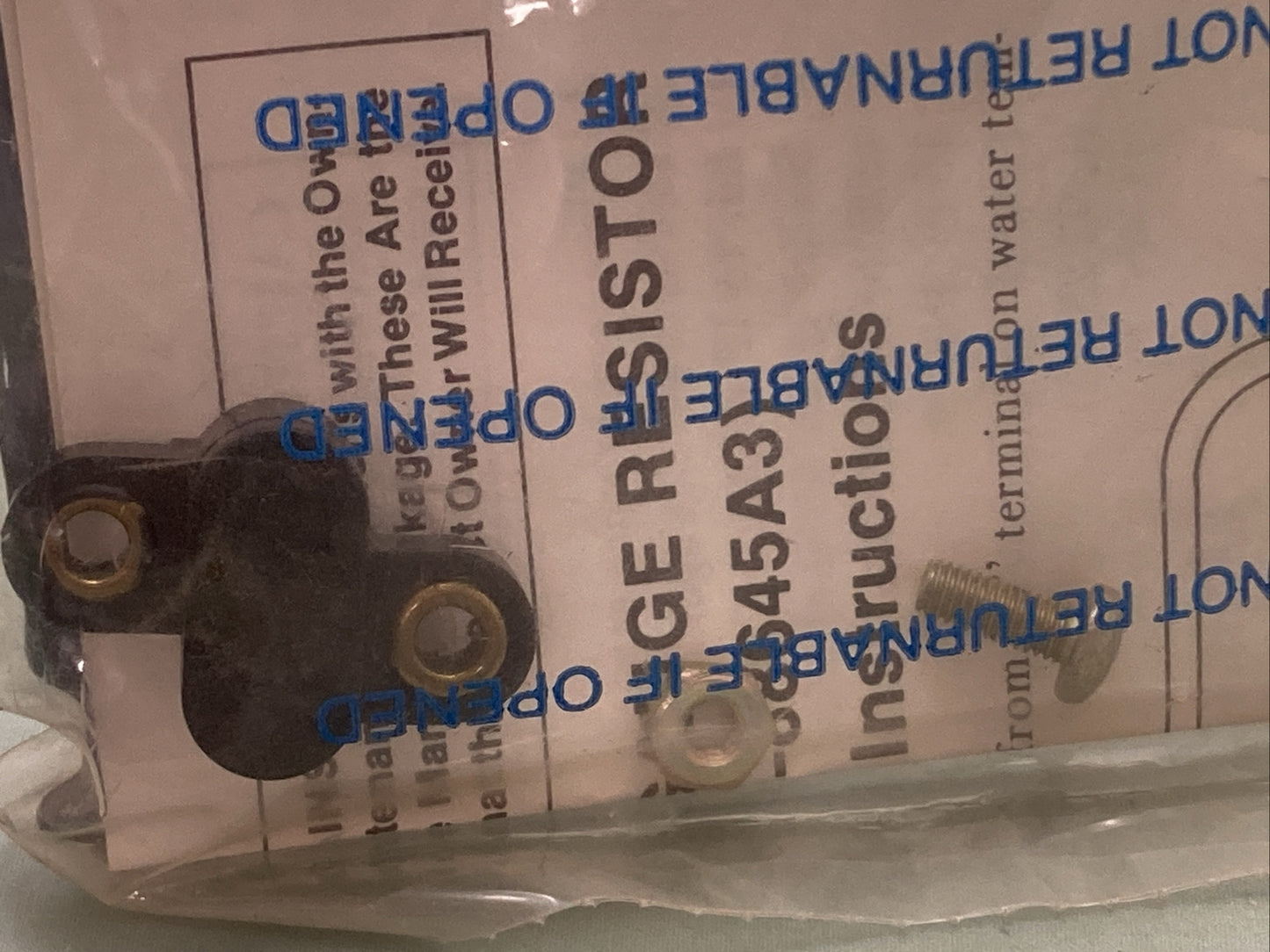 NEW GENUINE MERCURY QUICKSILVER 82-88645A 3 RESISTOR ASSEMBLY