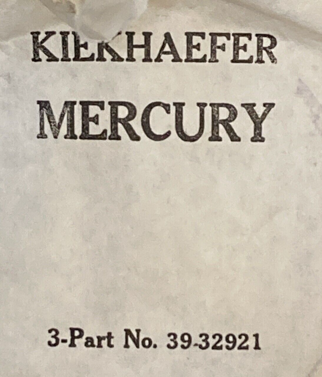 NEW MERCURY QUICKSILVER 39-32921 RING SET 12 CRNK PIST OUTBOARD 65 90-100HP