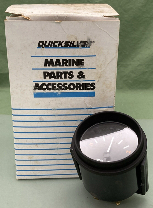 NEW MERCURY QUICKSILVER 79-15166A 3 ANALOG TEMP WATER GAUGE RIGGING NO WIRES