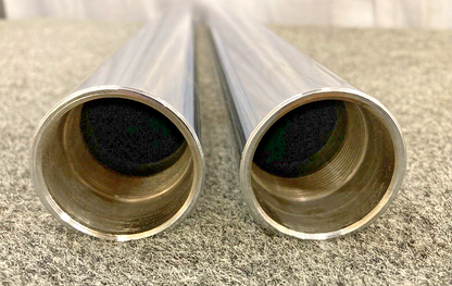 HONDA 51410-341-702 CHROME PIPE, FR. FORK SET 22"13/16"