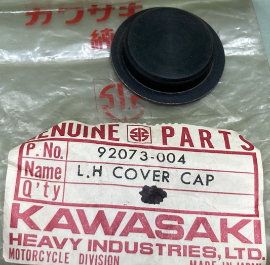 NEW GENUINE KAWASAKI 92073-004 CAP LEFT ENGINE COVER