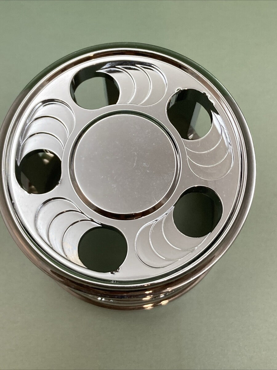 NEW SCI SCI-303 BILLET ALUMINUM CNC CHROME OIL FILTER COVER