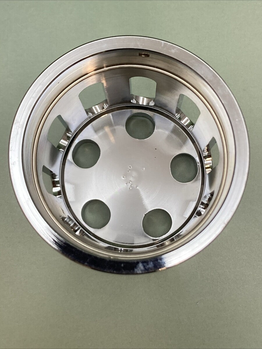 NEW SCI SCI-303 BILLET ALUMINUM CNC CHROME OIL FILTER COVER