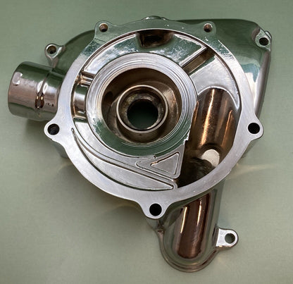 YAMAHA 26H-12420-01-00 CHROME WATER PUMP HOUSING XVZ1300 1983-93