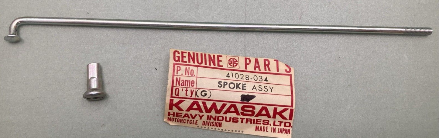 NEW GENUINE KAWASAKI 41028-034 SPOKE OUTER ASSEMBLY