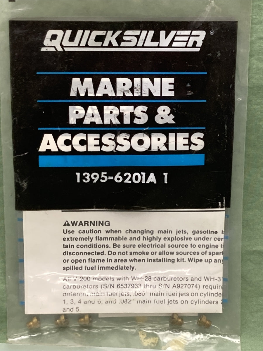 QTY 5 NEW GENUINE MERCURY QUICKSILVER 1395-6201A 1 FIX KIT