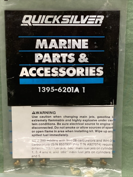 QTY 5 NEW GENUINE MERCURY QUICKSILVER 1395-6201A 1 FIX KIT