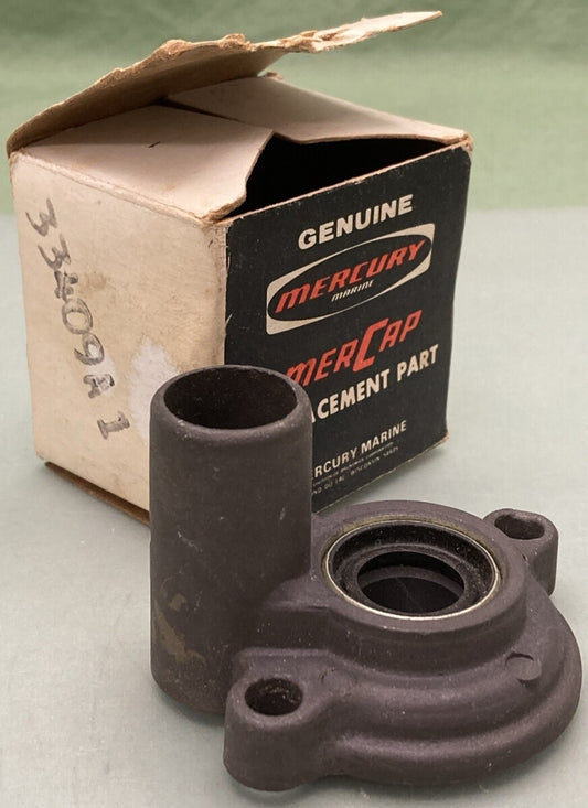 NEW GENUINE MERCURY QUICKSILVER 33409A 1 COVER WATER PUMP ASM OUTBOARD 20 200HP