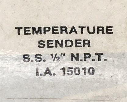 NEW GENUINE TELEFLEX IA15010 SENDER TEMP ASM MERCRUISER STERNDRIVE 350 CID