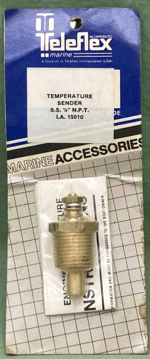 NEW GENUINE TELEFLEX IA15010 SENDER TEMP ASM MERCRUISER STERNDRIVE 350 CID