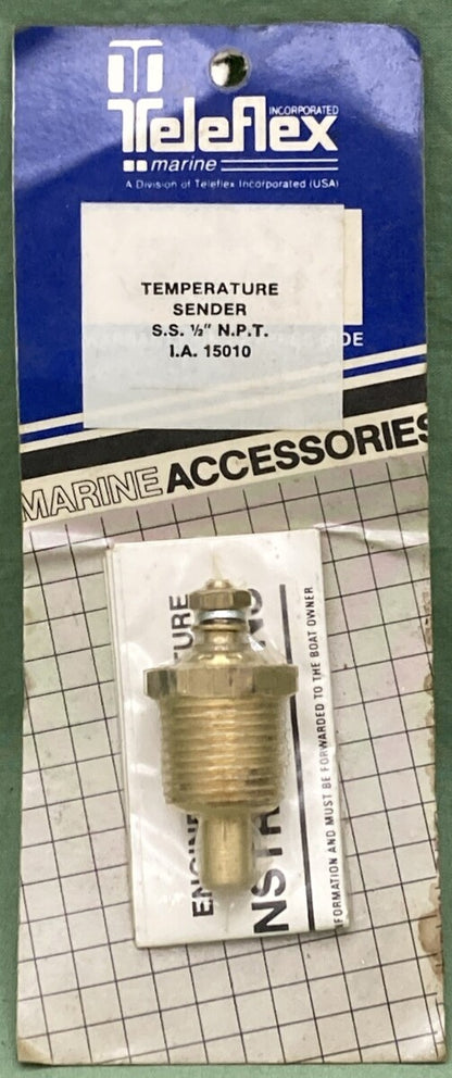 NEW GENUINE TELEFLEX IA15010 SENDER TEMP ASM MERCRUISER STERNDRIVE 350 CID
