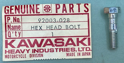 NEW GENUINE KAWASAKI 92003-028 BOLT HEX HEAD 6X24