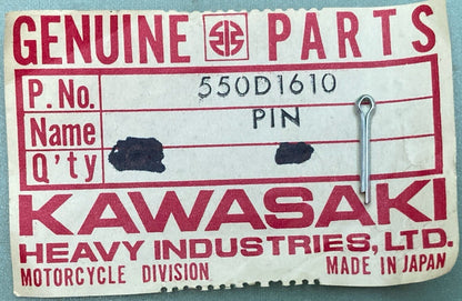 NEW GENUINE KAWASAKI 550D1610 PIN COTTER 1.6X10