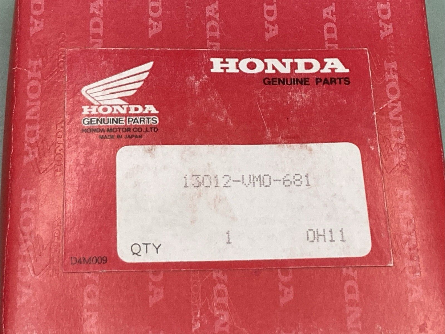 NEW GENUINE HONDA 13012-VM0-681 RING SET PISTON OVER SIZE 0.25