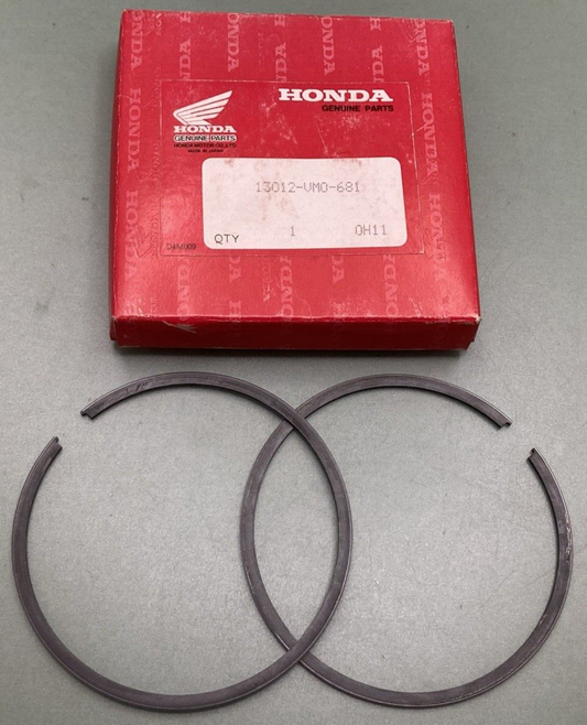 NEW GENUINE HONDA 13012-VM0-681 RING SET PISTON OVER SIZE 0.25