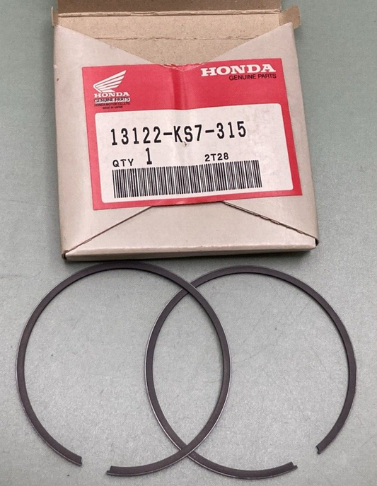 NEW GENUINE HONDA 13122-KS7-315 RING SET PISTON STANDARD