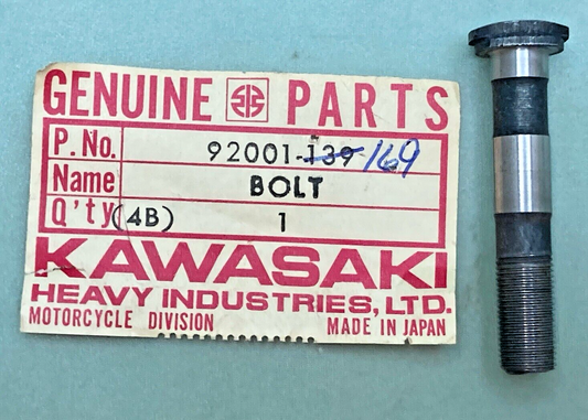 QTY 2 NEW GENUINE KAWASAKI 92001-139 CONNECTING ROD BOLT 92001-169