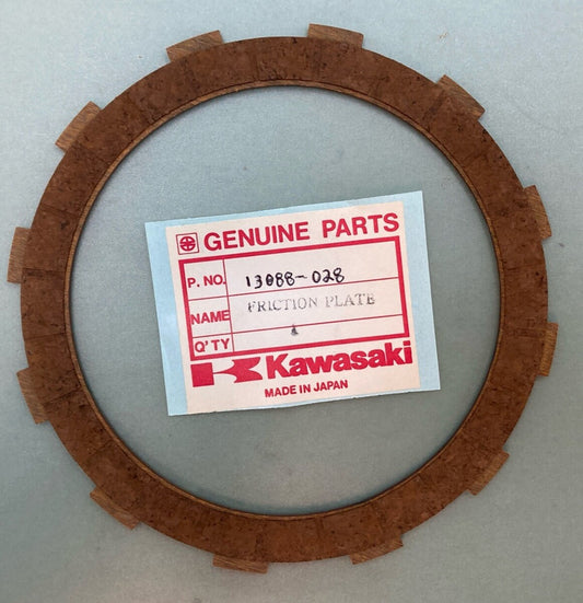 QTY 2 NEW GENUINE KAWASAKI 13088-028 PLATE-CLUTCH FRICTION | H2/A