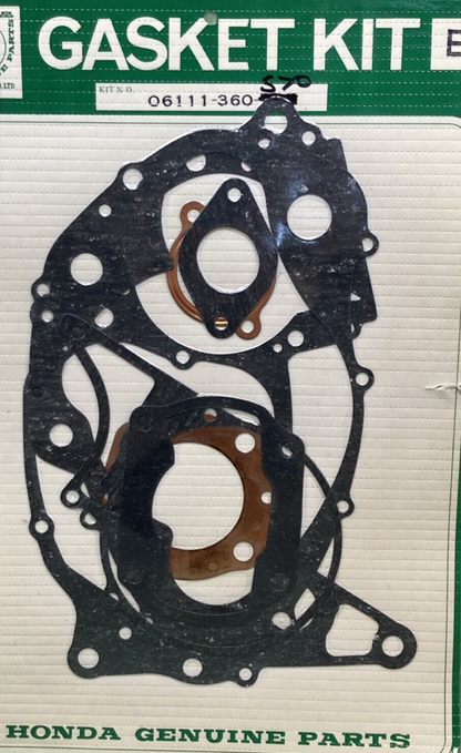 NEW GENUINE HONDA 06111-360-700 GASKET KIT B - COMPLETE