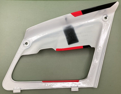 NEW GENUINE HONDA 64304-MV9-660ZA LID SET RIGHT LOWER COWL WHITE BLACK & RED
