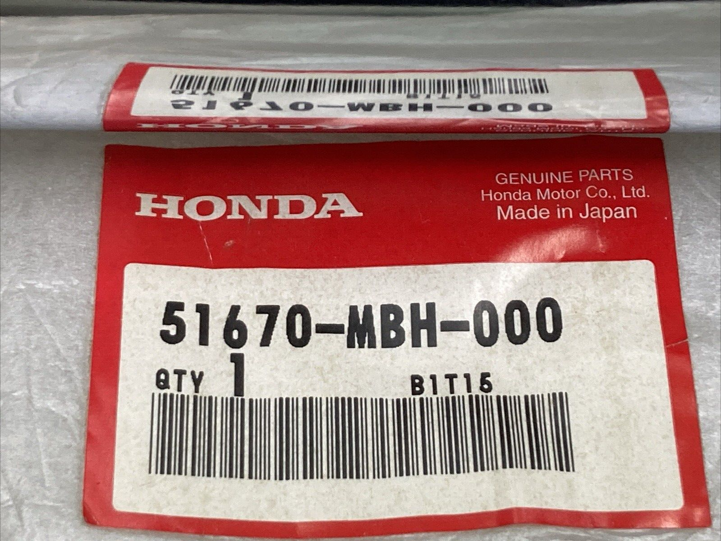 NEW GENUINE HONDA 51670-MBH-000 FORK COVER CHROME