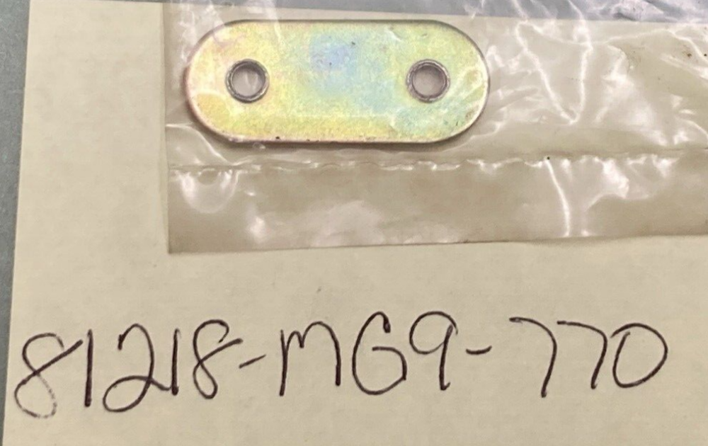 NEW REPLACES HONDA 81218-MG9-770 NUT PLATE