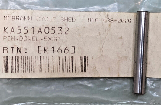 QTY 3 NEW REPLACES KAWASAKI 551A0532 PIN, DOWEL, 5X32