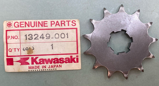 NEW GENUINE KAWASAKI 13249-001 ENG SPROCKET ASY, 13T