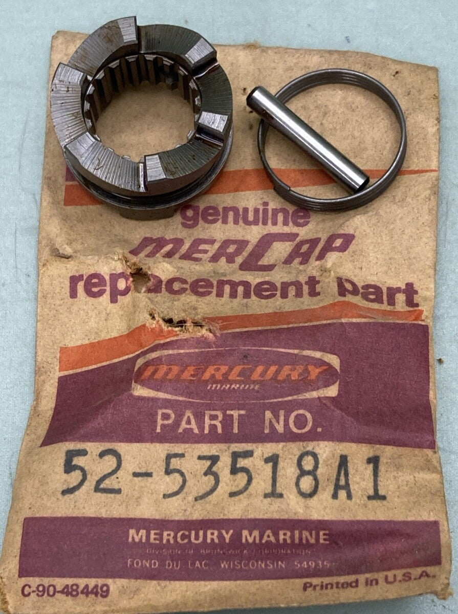 NEW GENUINE MERCURY QUICKSILVER 52-53518A1 CLUTCH G HSNG PROP SHAFT ASM 20 200HP