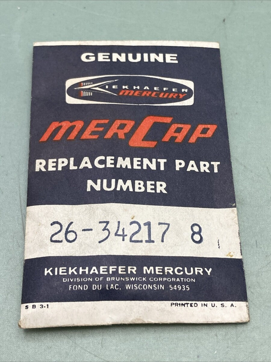 QTY 4 NEW GENUINE MERCURY 26-34217 8 SEAL